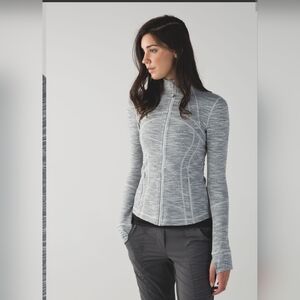 Lululemon Define Jacket, Size 8, We Are From Space Silver Spoon